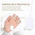 thumbnail image 4 of NOGIS 500 Pcs Price Tags with String Attached White Marking Tags Gift Tags with String Paper Price Labels Blank Labeling Writable Display Tags for Pricing Gift Jewelry Clothing, 1.38 x 0.87 inch, 4 of 8