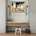 thumbnail image 1 of Cuadros Decorativos 5D bricolaje completo taladro diamante pintura gato bordado mosaico Kits decoración (LD049) Ndcxsfigh Nuevos Originales, 1 of 8