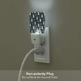 thumbnail image 5 of Pofeuu Dinosaur Astronaut Print Night Lights Plug into Wall with Dusk-to-Dawn Light Sensor, LED Nightlight for Bathroom, Adult, Hallway-UK, 5 of 7