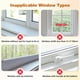 thumbnail image 4 of Repisa para ventana para gatos Zuvmi extragrande con cojín aterciopelado gris, 4 of 8