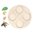 thumbnail image 1 of Ayudas para ñanza de Vida de Madera, Juguete Natural Educativo Temprano para Regalos Presentes, Pequeños, Y Niñas , Sunnimix Tablero de ciclo de vida, 1 of 8