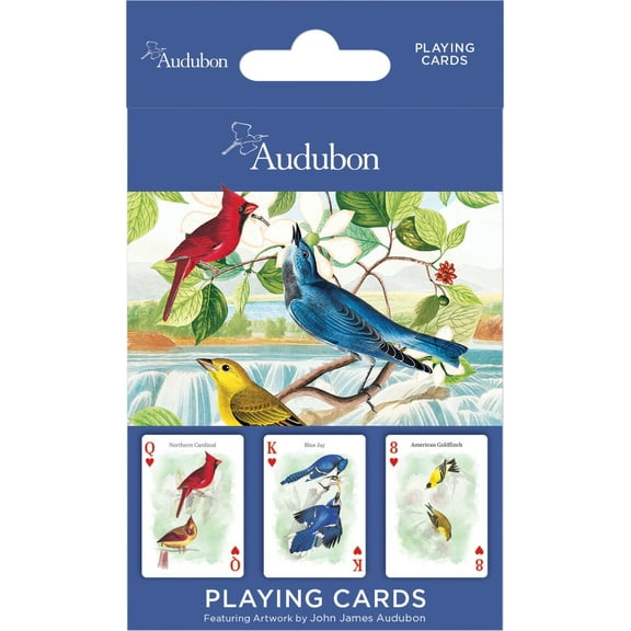 MasterPieces Officially Licensed Audubon Playing Cards - 54 Card Deck for Adults