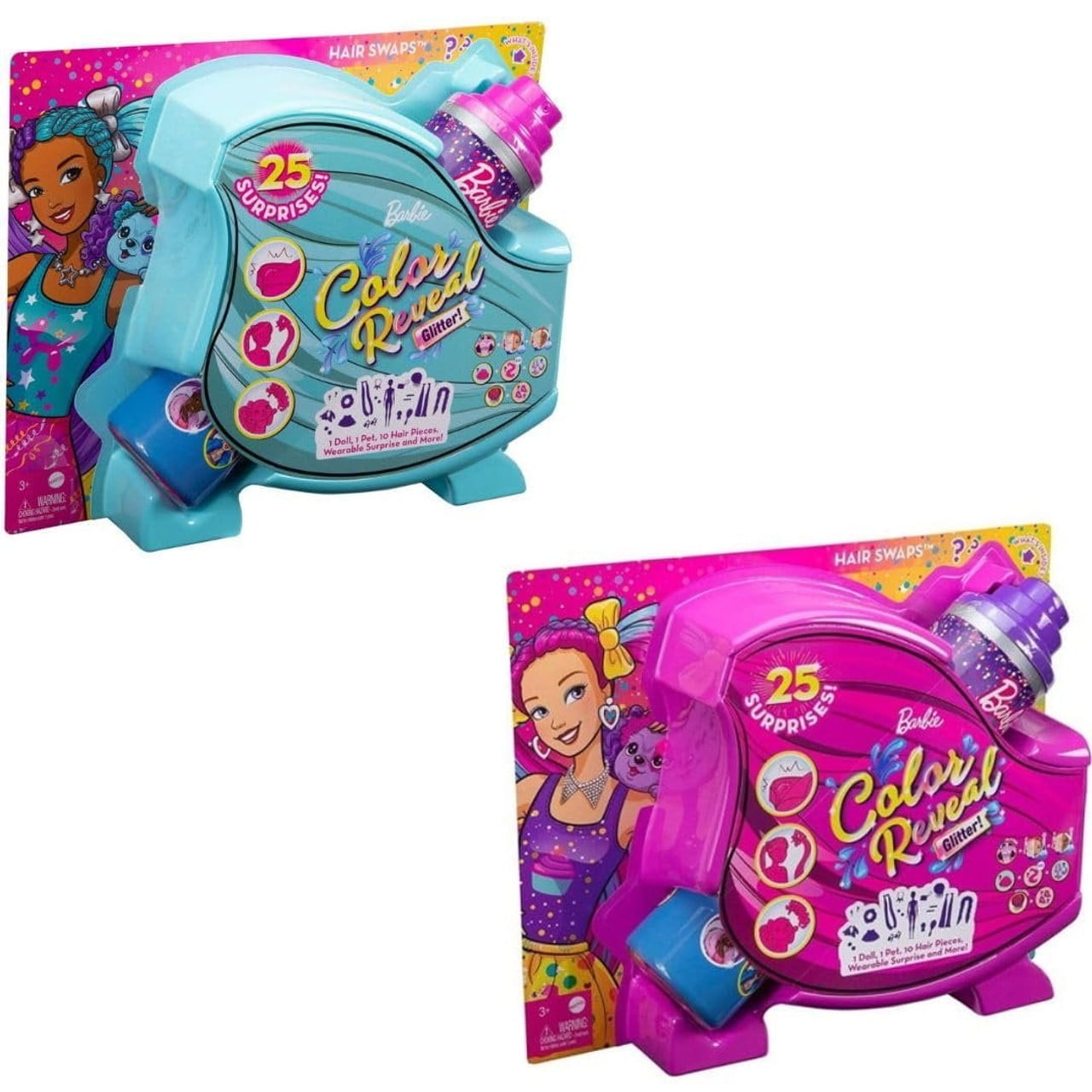 Face Reveal Cookie Swirl C Slime Girl Mattel Barbie Colour Reveal