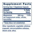 Life Extension Magnesium Caps 500mg, Triple Complex, 100 VCaps ...