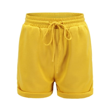 

New Women s Beach Shorts Casual Comfy Pajama Shorts with Drawstring
