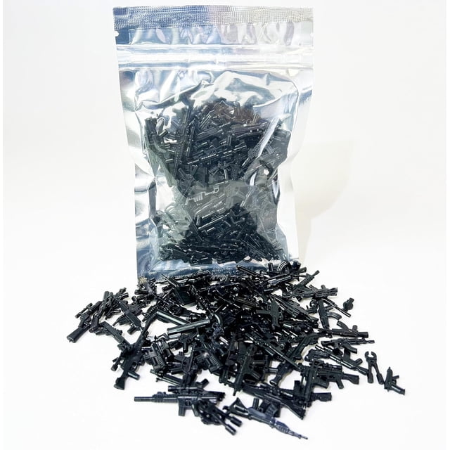 Set Armas Brick Loot Mega Pack 86 para Lego 80 Piezas
