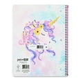 thumbnail image 6 of (2 pack) Pen + Gear 1-Subject Notebook, 10.5 in x 8 in, Wide Ruled, 80 Sheets, Unicorn Purple, 6 of 6