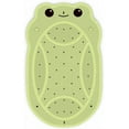thumbnail image 2 of Bath Mat for Tub Non Slip Baby, 30"x18" Bathtub Mat Non Slip Kids, Shower Mat Natural Rubber no Odors, Textured Surface and Strong Suction Cups for Double Anti-Slip, Easy to Clean, Green, 2 of 4