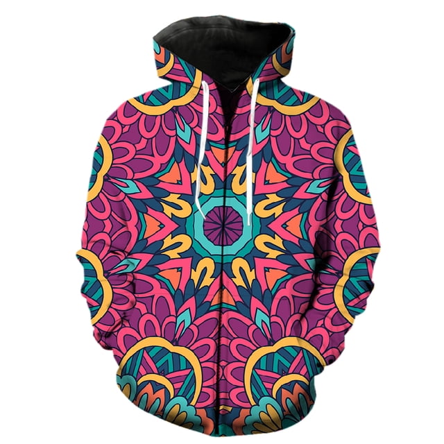 Sudadera con capucha y cremallera estilo nacional retro para hombre, ropa de calle informal para adolescentes, estilo Harajuku, gran oferta 2024, sudaderas de moda con estampado 3D de hip hop.