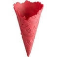thumbnail image 2 of The Konery Pink Vanilla Waffle Cones - 144/Case | Vibrant and Delicious, 2 of 3