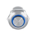 thumbnail image 3 of Sonew LED Push Button Switch,12mm Circle LED Waterproof Metal Momentary Push Button Switch High Flush 4 Pin 1NO, LED Momentary Button Switch, 3 of 3