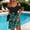 Green, variant on Pink04 Women's Summer Sundress V Neck Sleeveless Dresses Elastic Waist Ruffles Casual Loose Tank Dresses