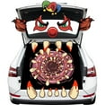 thumbnail image 2 of Halloween Trunk or Treat, Large Halloween Car Decorations kit, Monster Face Decor for SUV and Truck Car Sticker, for Garage Door Decor, Party Supplies for Outdoor, 2 of 8