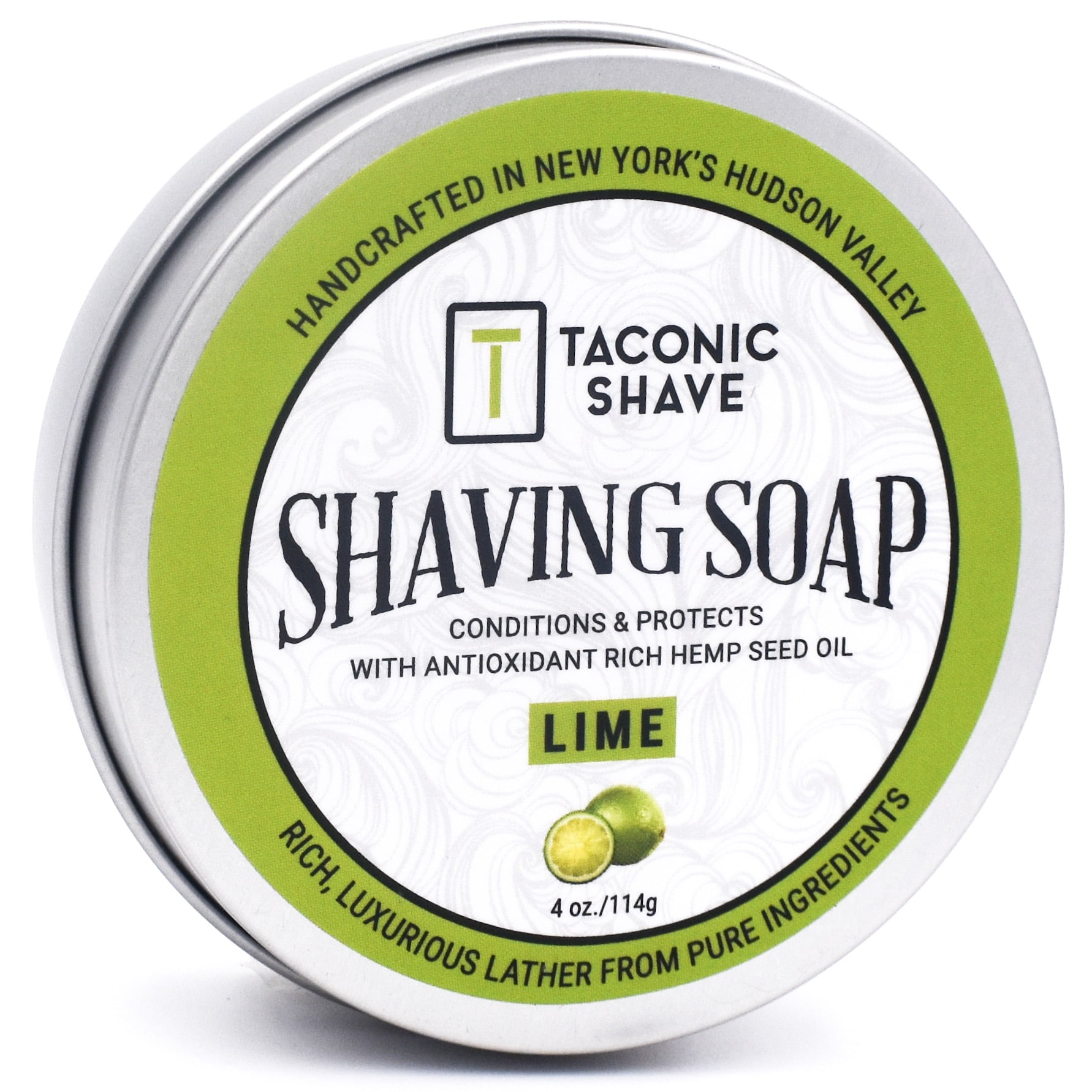 Taconic Shave Shaving Soap for Men & Women with AntioxidantRich Hemp