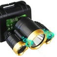 thumbnail image 3 of Lampe de Poche Haute Luminosité Lampe de Poche 5 Led Lampe de Poche 5 Led Plastique Haute Luminosité Rechargeable 4 Modes Tête Réglable 90° Lampe de Poche, 3 of 8