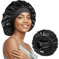 thumbnail image 1 of Gorro de seda Umisleep 22 Momme, 100% morera auténtica para mujer, 1 of 5