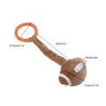 thumbnail image 4 of Pet Drawstring Plush Ball Toy with Cotton Rope Pet Dog Chew Pull Molar Toy Tooth, 4 of 8