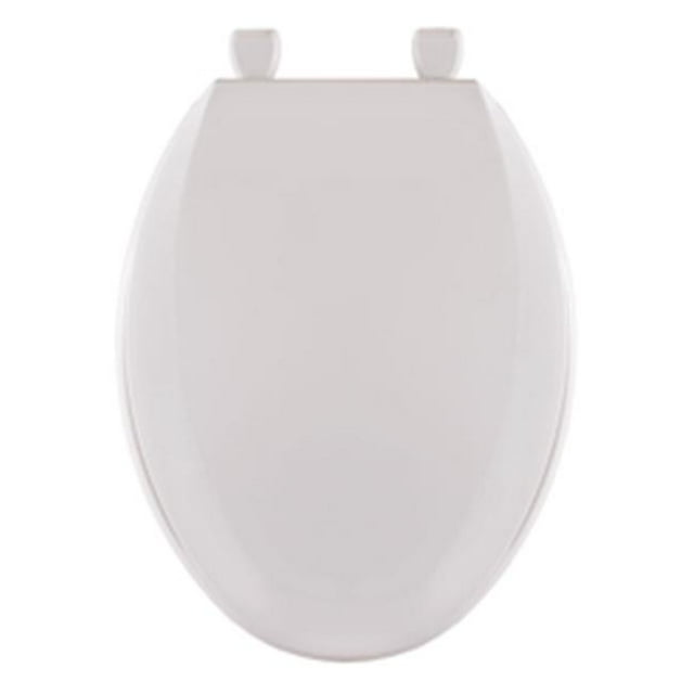 Siège de Toilette Allongé en Plastique - Blanc