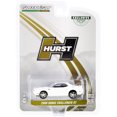 thumbnail image 3 of 2009 Dodge Challenger R/t Hemi White With Gold Stripes Hurst Performance Edition Hobby Exclusive 1/64 Diecast Model Car By Greenlight 30306, 3 of 3