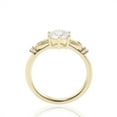 thumbnail image 5 of solitaire jewels 1.5CT Round Moissanite Nature Inspired Engagement Ring For Women, 14K Yellow Gold, 5 of 7