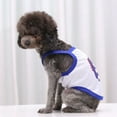 thumbnail image 5 of SPRING PARK Cute Pets Dog Clothes Polyester Avocado Dinosaur Print T-shirt Puppy Small Cat Sleeveless Vest Summer Coat, 5 of 7