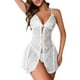 thumbnail image 1 of Gibobby Sujetador De Encaje Para Mujer Conjunto de sujetadores sexy súper push-up para mujer, lencería transparente, brasier de encaje y bragas a juego para mujer(Blanco, G), 1 of 5