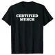 thumbnail image 1 of Camiseta gráfica de moda con frase y cita, idea de regalo gráfica, ropa de manga corta, camiseta certificada Munch, letras divertidas, algodón estampado, 1 of 6