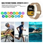 Yirtree Y13 Smart Watch Multifunctional Step Counting Full Touch Screen Casual BT Calling Sports Fitness Smart Wristwatch for iOS