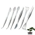VOPPV SSKFHGI Bonsai Tweezers Bonsai Root Rake Plants Tweezers for