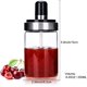 thumbnail image 5 of RV Caja de cocina gourmet con cuerpo acrílico con cucharas, juego de tarros de especias, botella de vinagrera, suministros de cocina, bonito diseño para cocina (juego de 3 tarros de especias) Sailing Electrónica, 5 of 5
