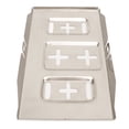thumbnail image 1 of Metal Battery Tray, Car Battery Tray Promoting Stability Secure Placement High Strength Easy Installation  for 60 65 76 92 Batteries, 1 of 7