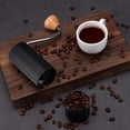 thumbnail image 4 of Molinillo de café manual con rebabas cónicas de acero inoxidable, molinillo de grano de café, ajuste interno ajustable, para café de goteo, expreso, prensa francesa, 4 of 4