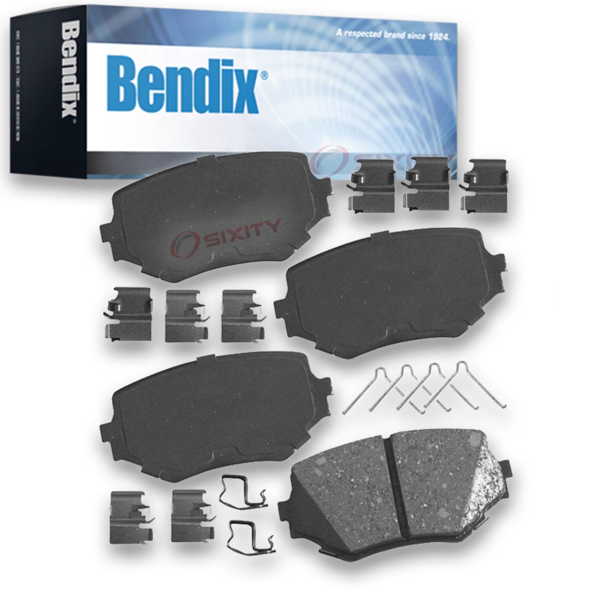 Bendix Brakes Disc Brake Pad Set Fits select: 2002-2004 SUZUKI XL7, 1999-2005 SUZUKI GRAND VITARA