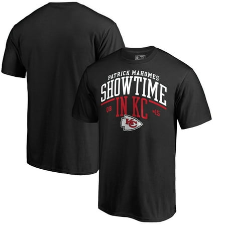 Patrick Mahomes Kansas City Chiefs NFL Pro Line by Fanatics Branded Hometown Collection Showtime in KC T-Shirt - Black