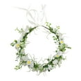 thumbnail image 2 of Adjustable Flower Floral Headpiece Floral Headband Photo Props Gypsophila, 2 of 8