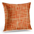 thumbnail image 1 of RYLABLUE Pink Vintage Retro 50S Terracotta Blue Circles Throw Pillowcase Cushion Case Cover, 1 of 1