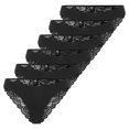 thumbnail image 1 of ONLY Braguitas brasileñas para mujer, paquete de 6 - ONLCHLOE LACE BRAZIL, encaje Negro XS (X-Small), 1 of 7