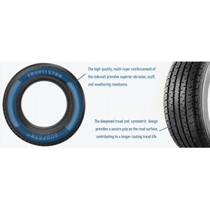 Travelstar Ecopath ST ST225/75R15 10 Ply 117M Load E Radial Trailer Tire – ST 225/75/15(Tire Only) Sansujyuku sansujyuku.com