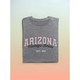 thumbnail image 3 of Retro College Arizona T-Shirt Men -Image by Shutterstock, Male x-Large, 3 of 4