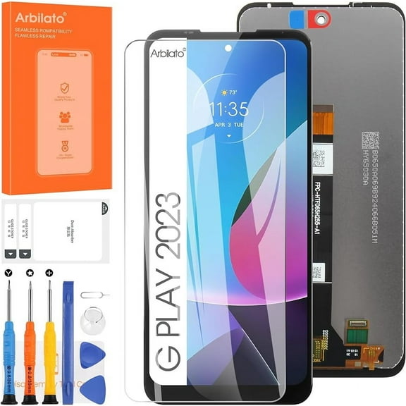Screen for Motorola Moto G Play 2023 Screen Replacement for Moto XT2271 LCD Screen XT2271-5,XT2271DL Touch Display Digitizer Assembly Repair Parts?Black?