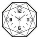 thumbnail image 1 of Reloj de pared colgante decorativo con números fáciles de leer, moderno y silencioso, para decoración del hogar, oficina, interior, tienda, cocina y, 1 of 8