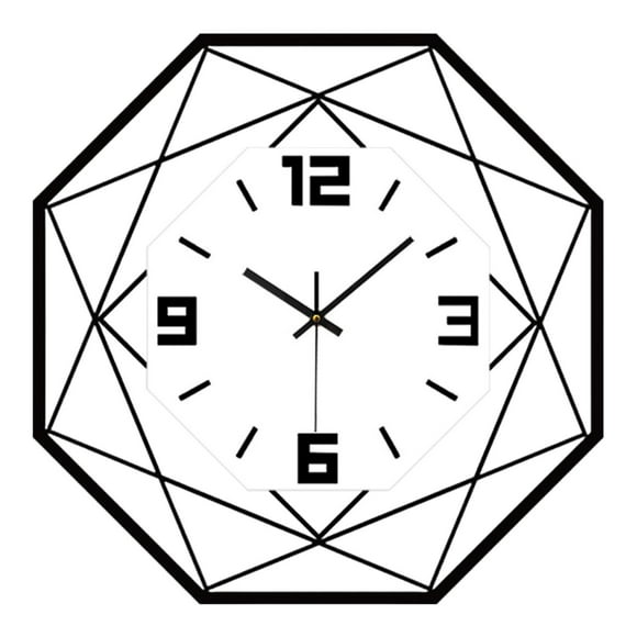 Reloj de pared colgante, resistente al desgaste, adorno silencioso, decoración del hogar para aulas, inauguración de la casa, tienda de regalos, sala