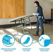 Lifetime 60 inch Professional Grade Round Folding Table, Putty Color (80125)