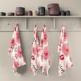 thumbnail image 5 of GZHJMY Rose Lips Kitchen Towels 18x28inch Ultra Soft Absorbent Quick Drying Kitchen Dish Towels Washable Cleaning Cloths Hand Towels Tea and Bar Towels, 6 Pack, 5 of 7