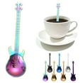 thumbnail image 3 of Rkxzt Seasonal Savings!stainless Steel Guitar Spoons,Coffee and Tea Spoons Flatware,Stylish Drinking Tools for Beverage Lovers,Moda De Cucharas|as Show,Gold, 3 of 7