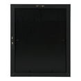 thumbnail image 5 of DesignOvation Kieva Solid Wood Picture Frames, Black 11x14 matted to 8x10, Pack of 4, 5 of 7