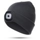 thumbnail image 1 of Gorro de invierno con 4 luces LED, gorro de invierno recargable por USB para niños y niñas, regalo, 1 of 5