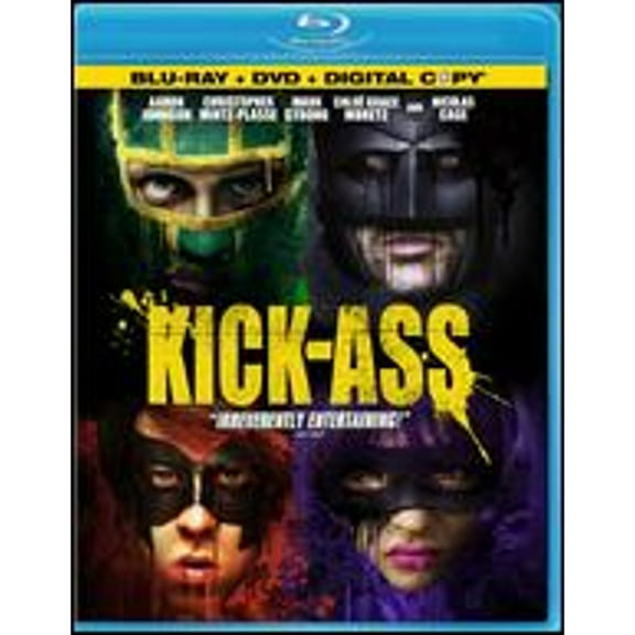 Pre-Owned Kick-Ass [3 Discs] [Blu-ray/DVD] (Blu-Ray 0031398121381) directed by Matthew Vaughn