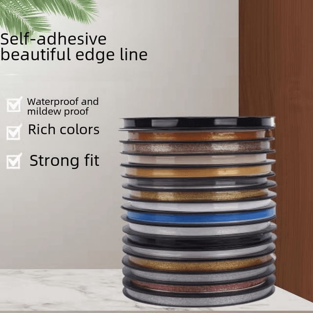 Hermosa pegatina de costura para cocina, pegatina de costura impermeable para el hogar, cinta antiincrustante a prueba de aceite para fregadero de estufa, cinta impermeable para inodoro