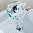 All Copper Basin Countertop Basin Glass Faucet Hot And Cold Glass